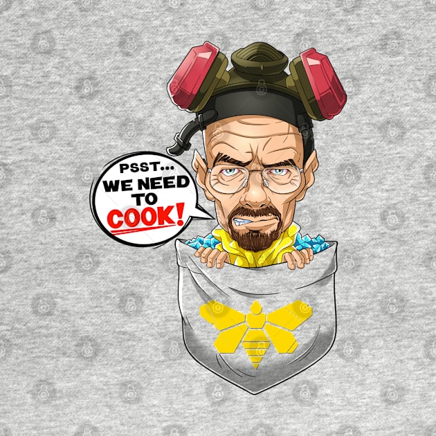 Pocket Heisenberg / Walter White by Purrdemonium